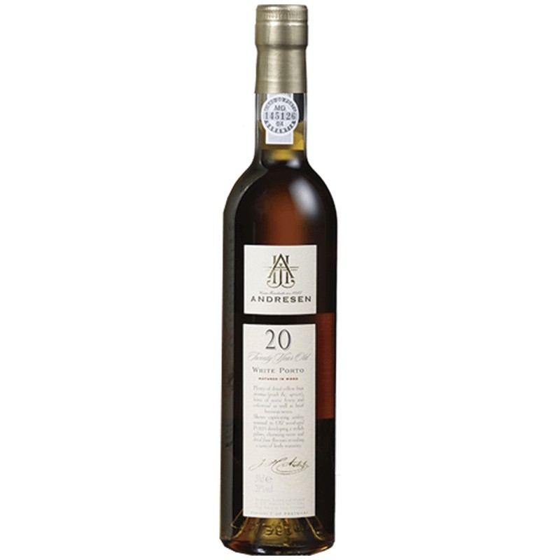 Andresen 20 Ans Vin de Porto Blanc 500ml