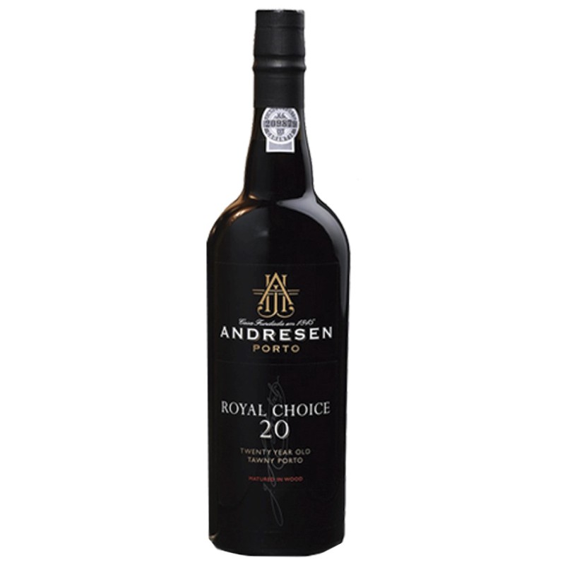 Andresen 20 ans d'âge Royal Choice Vin de Porto