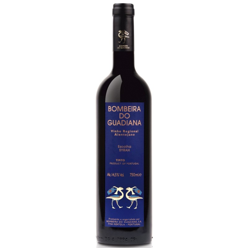 Bombeira do Guadiana Escolha Premium Syrah 2010 Vin Rouge