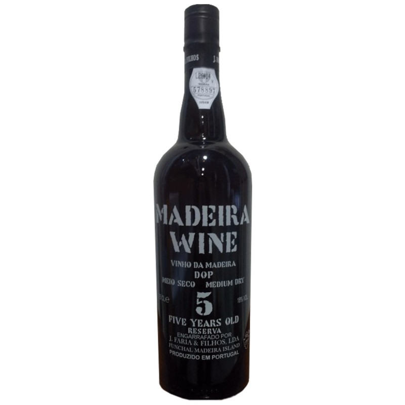 Vin de Madère 5 Ans Demi-Sec