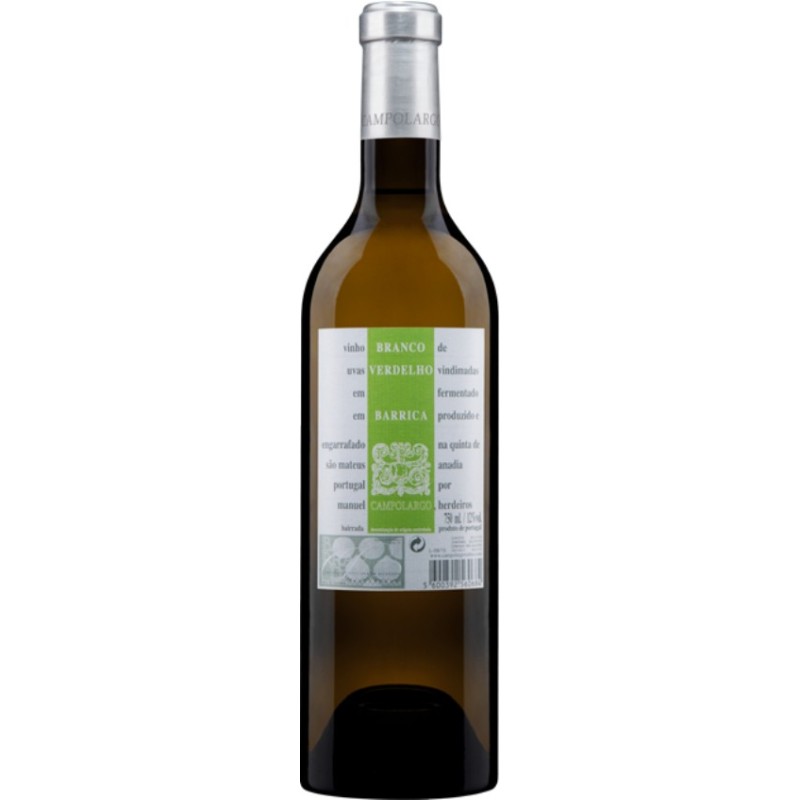 Campolargo Verdelho Barrica 2021 Vin blanc