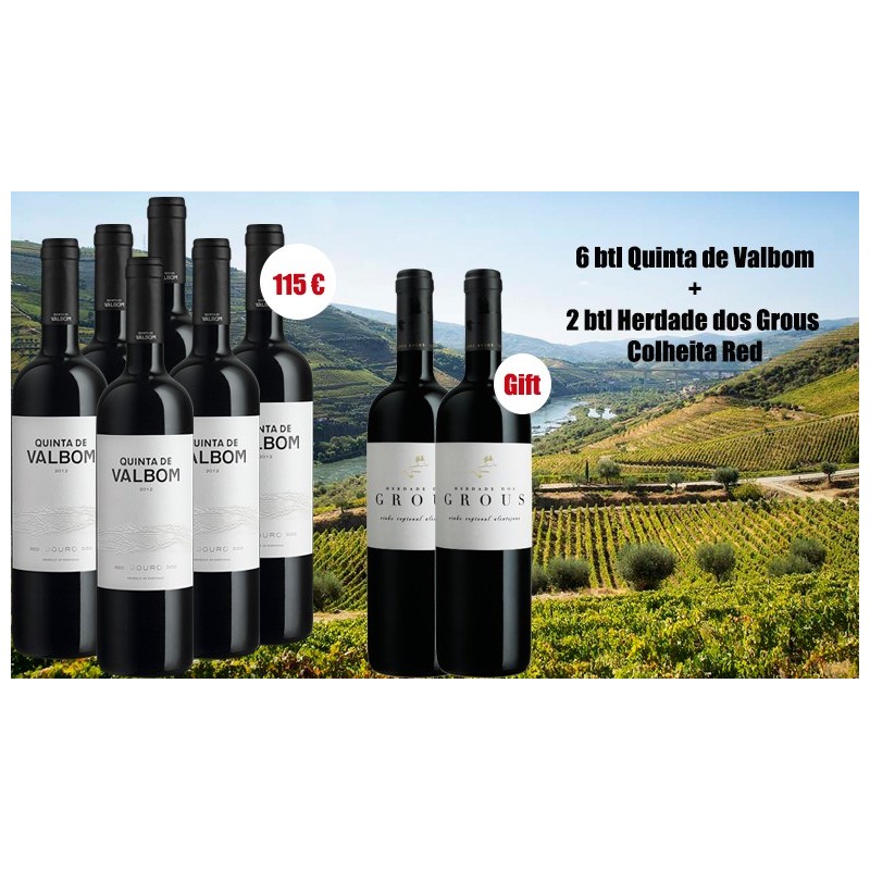 Promotion Vin Rouge Quinta de Valbom Vin Rouge Herdade dos Grous