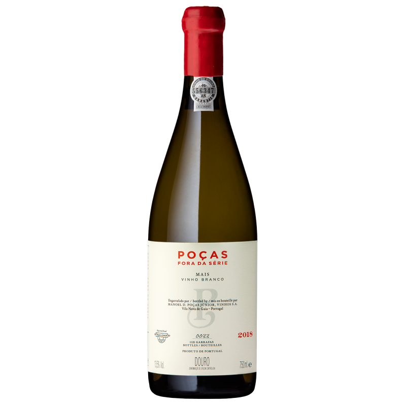 Poças Fora da Serie Mais Branco 2018Vin blanc