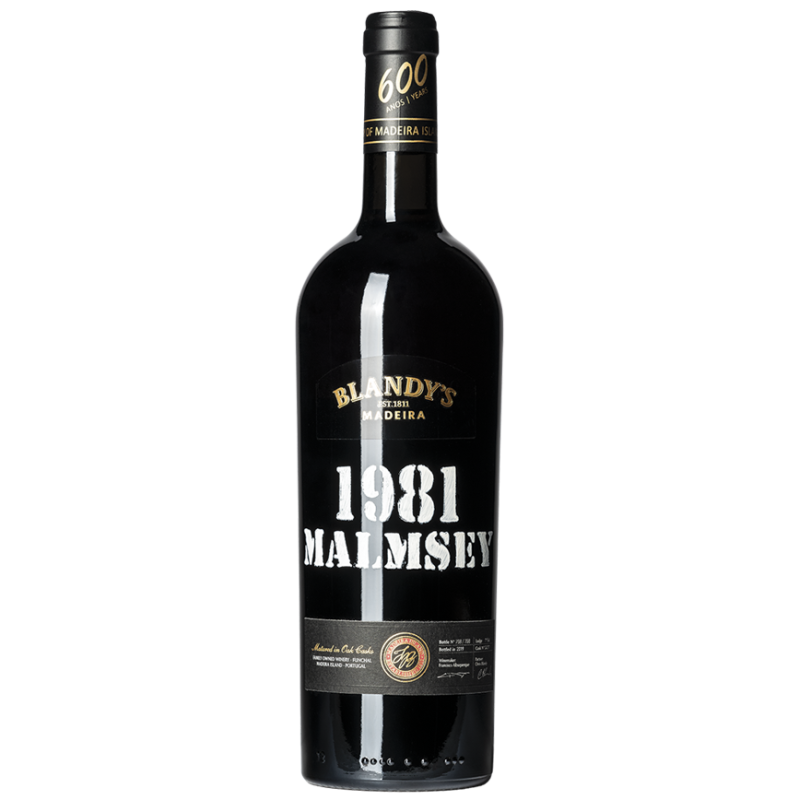 Blandy's Malmsey Millésime 1981 Vin de Madère