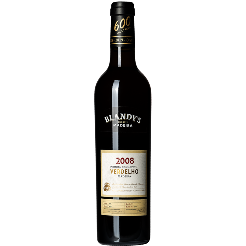 Blandy's Verdelho Colheita 2008 Vin de Madère (500 ml)