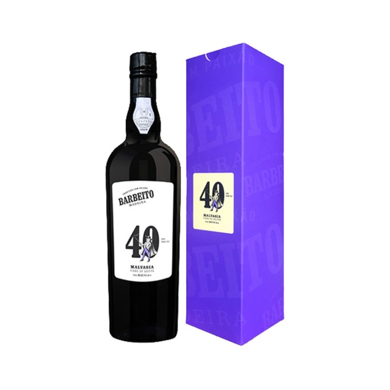 Barbeito Malvasia 40 ans Vieux Vinho do Reitor MadeiraVin