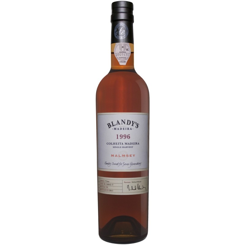 Blandy's Malmsey Colheita 1996 Vin de Madère (500 ml)