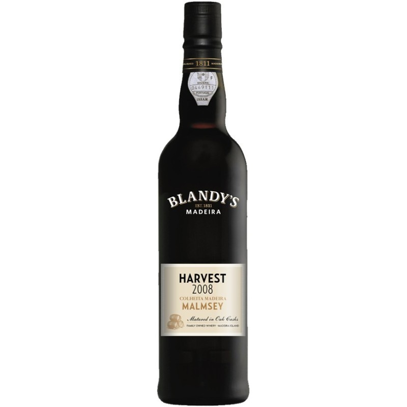 Blandy's Malmsey Colheita 2008 Vin de Madère (500 ml)