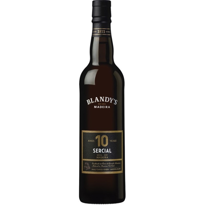 Blandy's 10 Years Sercial Madère Vin (500 ml)