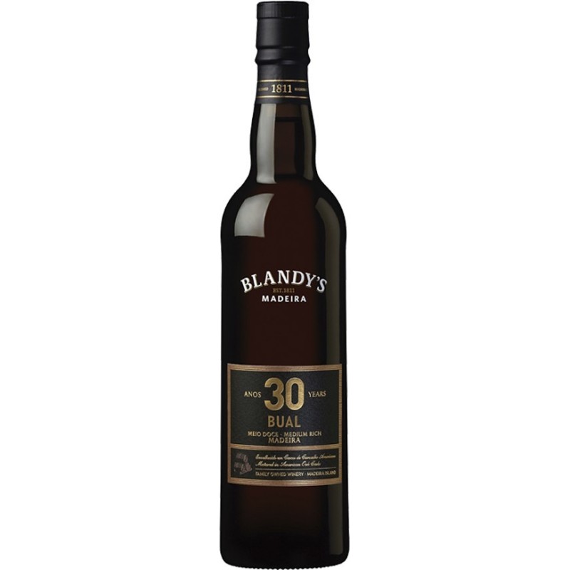 Blandy's 30 Ans Bual Madère Vin (500 ml)