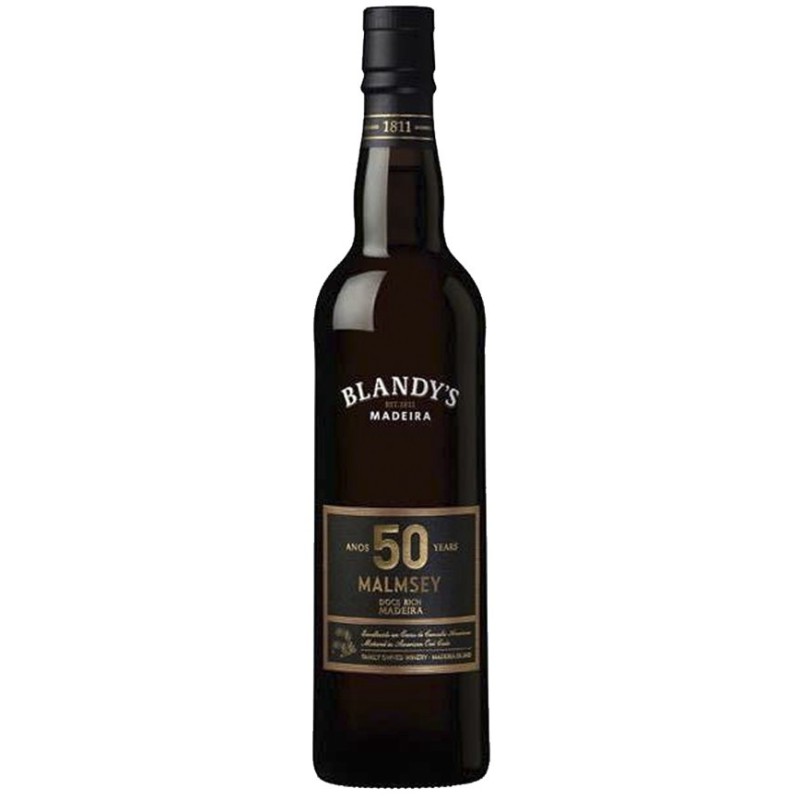 Blandy's 50 Years Malmsey Madeira Wine |Vins Portugal 