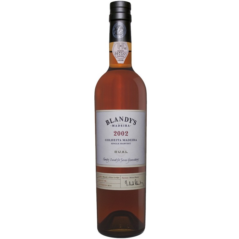 Blandy's Bual Colheita 2002 Vin de Madère (500 ml)